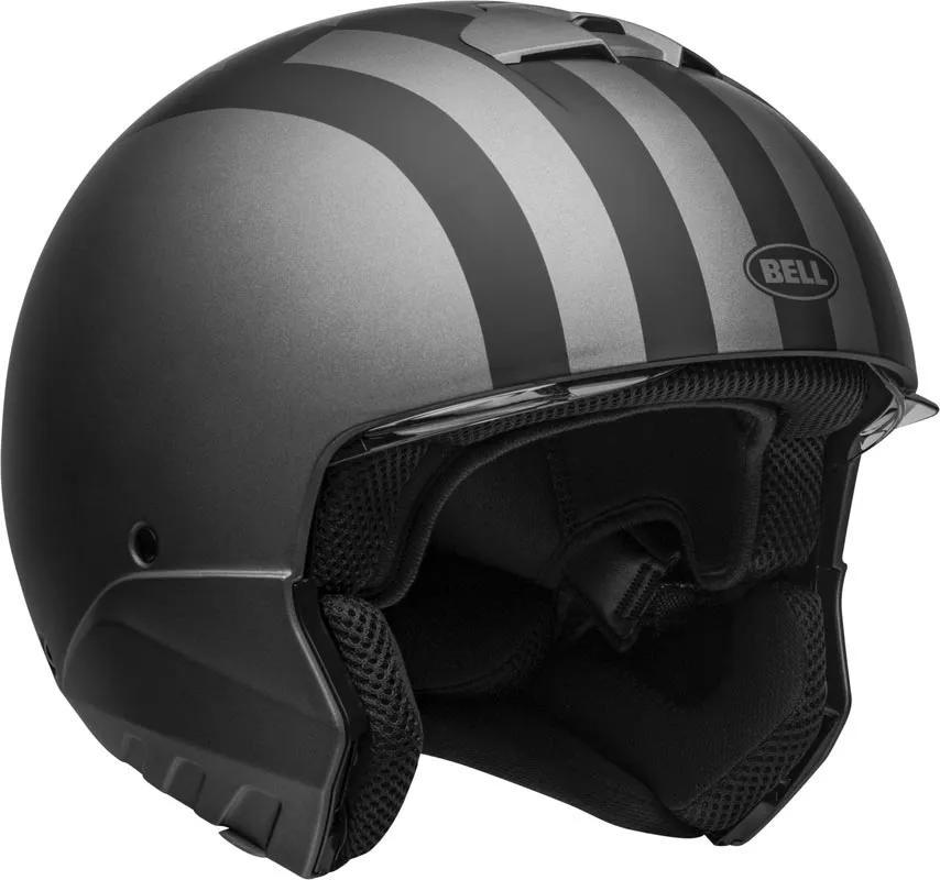 Bell Broozer Free Ride matte gray black, casque transformable