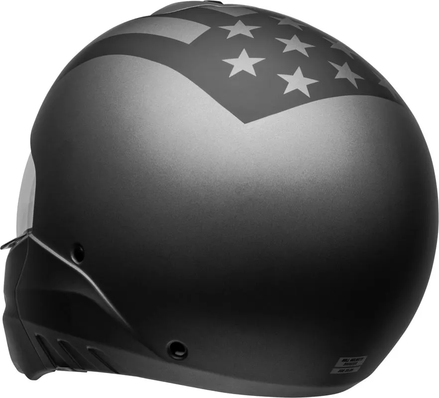 Bell Broozer Free Ride matte gray black, casque transformable