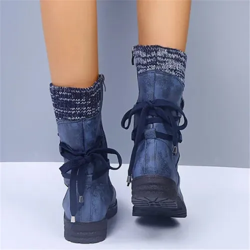 Bottes femmes en daim Tellot