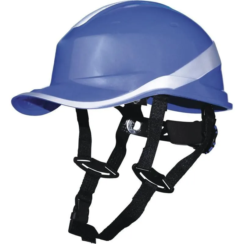 Casque de chantier en ABS avec jugulaire 4 points de fixation
