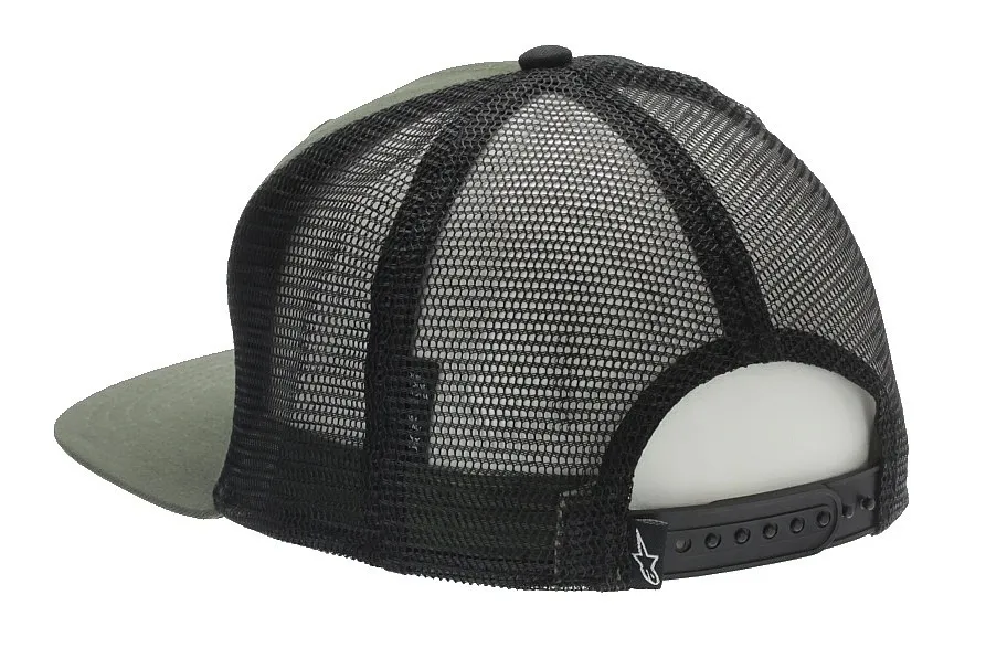 casquette Alpinestars Corp Trucker - Military/Black - men´s