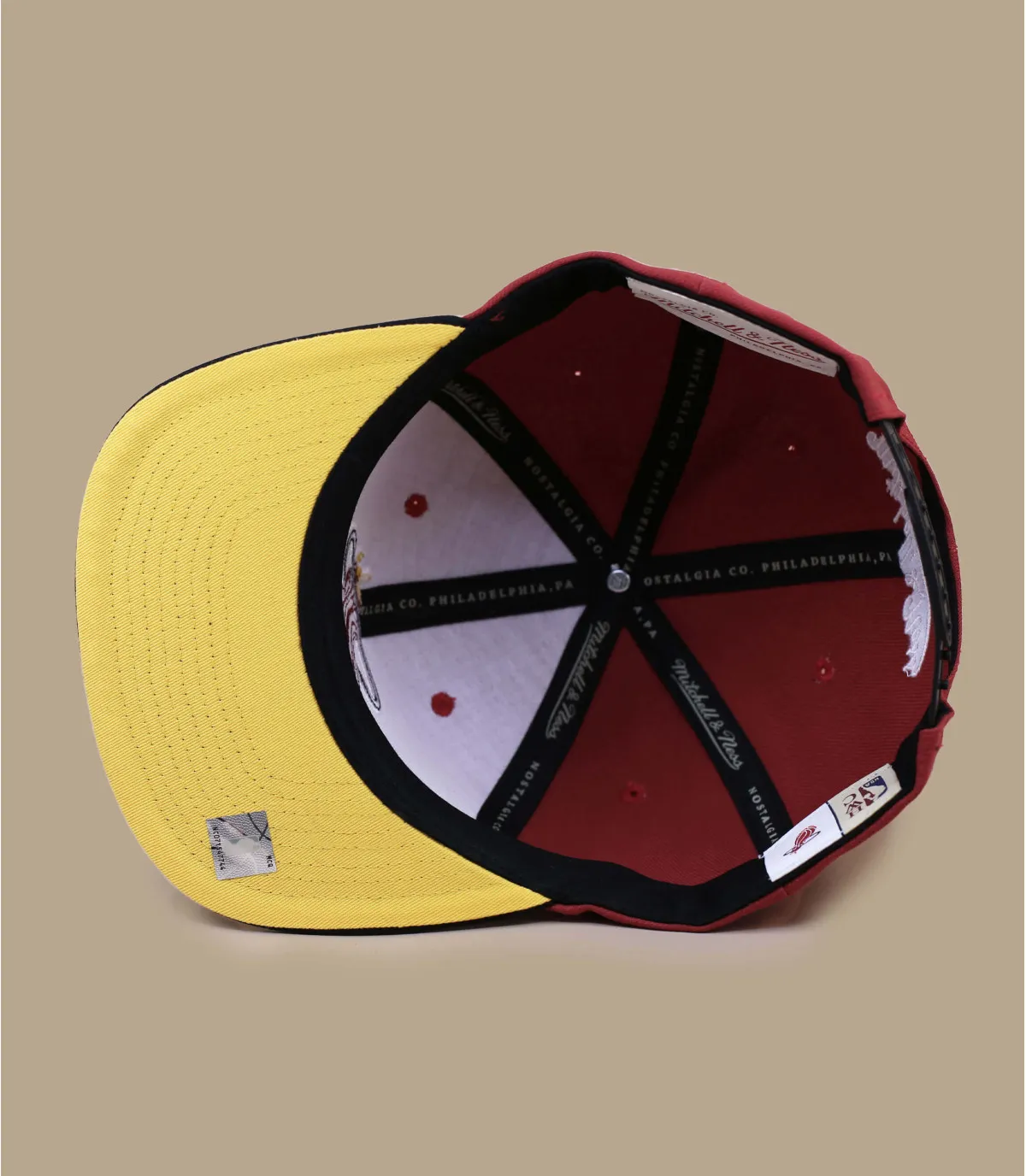 casquette snapback miami - NBA Core Basic Snapback Heat Mitchell & Ness : Headict