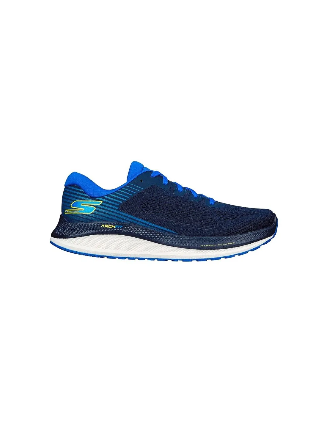 Chaussures Skechers Tech GOrun Bleu Chaussures Hommes