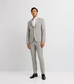 Costume 2 boutons gris clair