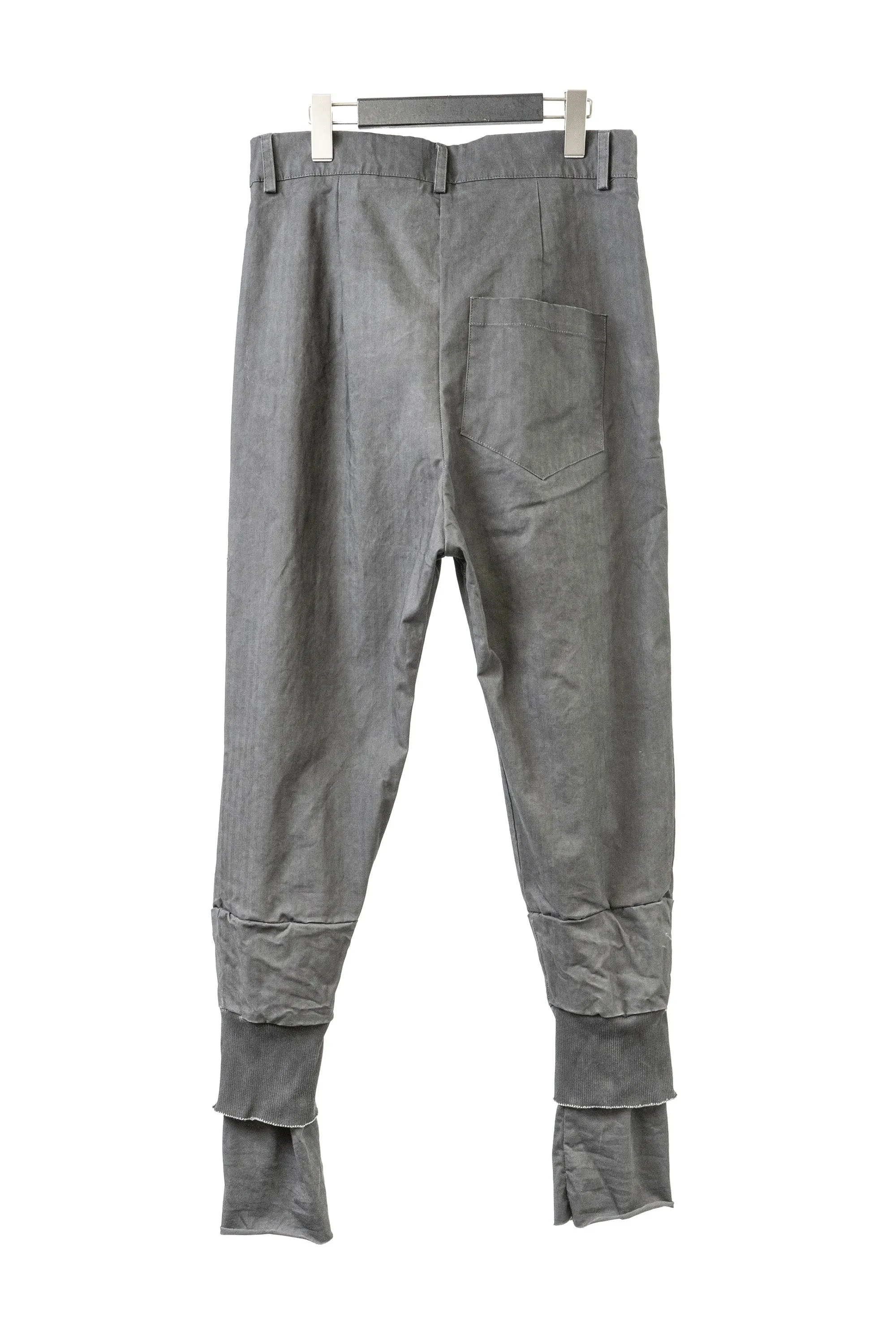 daub/ZIPPED DOUBLE BOTTOM PANTS (Homme)