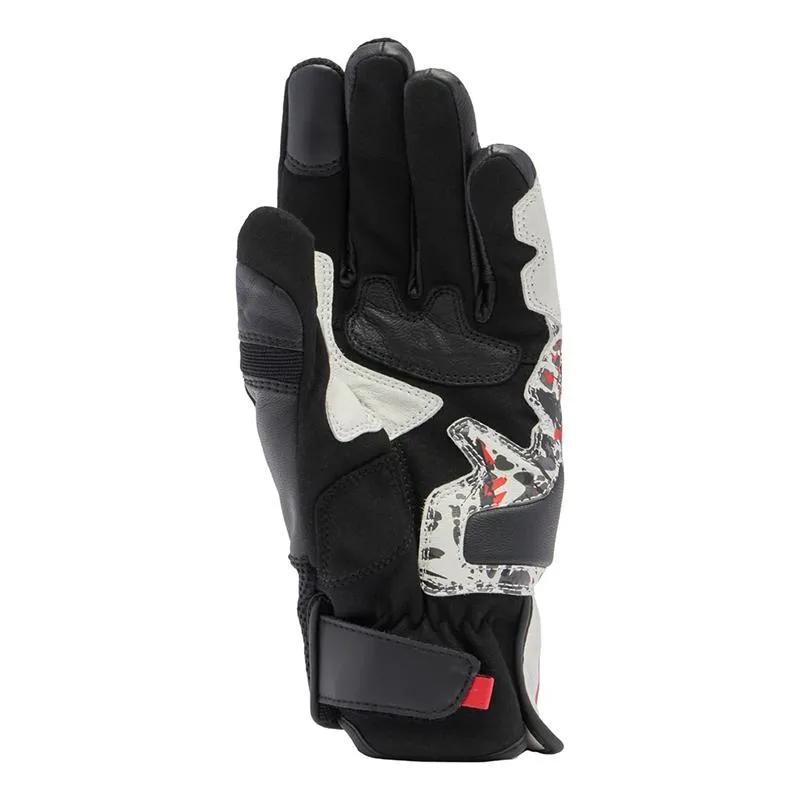 Gants MIG 3 UNISEX DAINESE noir/rouge/blanc - MAXXESS.FR, Gants moto été