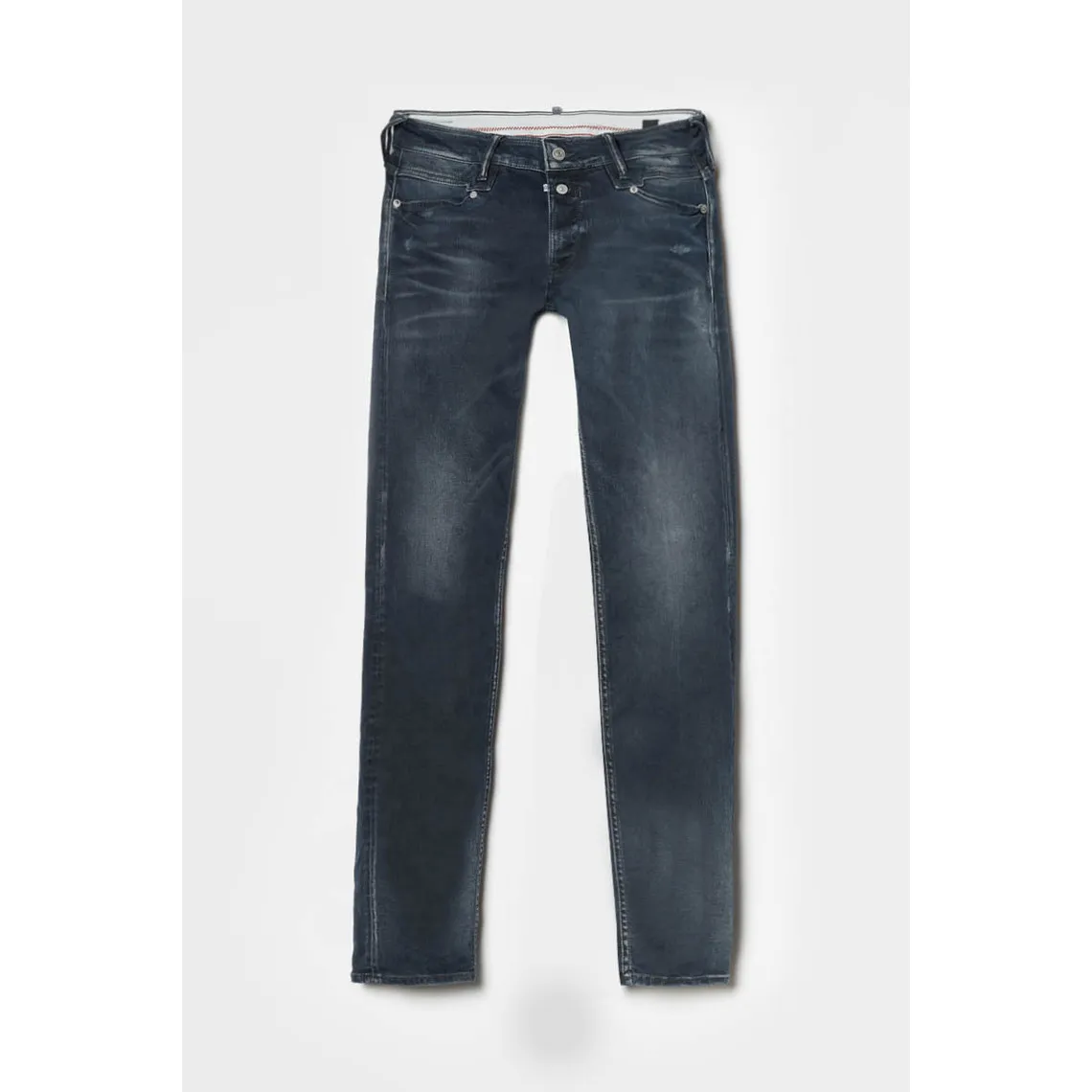 Jeans 700/11 adjusted Jaco destroy bleu-noir N°2 en coton | 3 Suisses