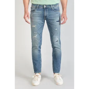 Jeans ajusté BLUE JOGG 700/11, longueur 34 bleu en coton Chad | 3 Suisses