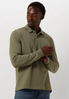 lacoste polo 1hp2 men long sleeved best polo en vert