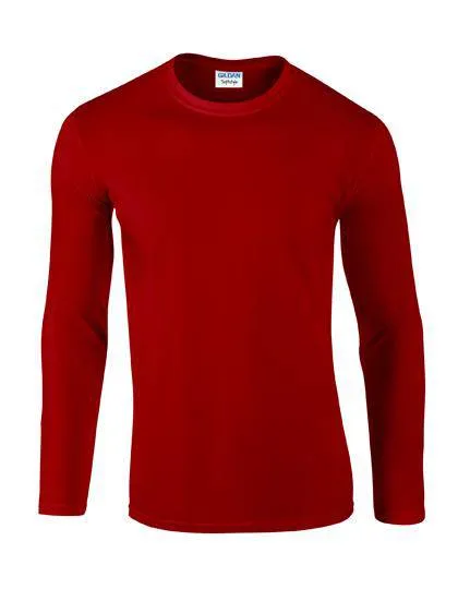Lot de 3 T-Shirts Gildan 64400 Softstyle à Manches Longues Pour Homme