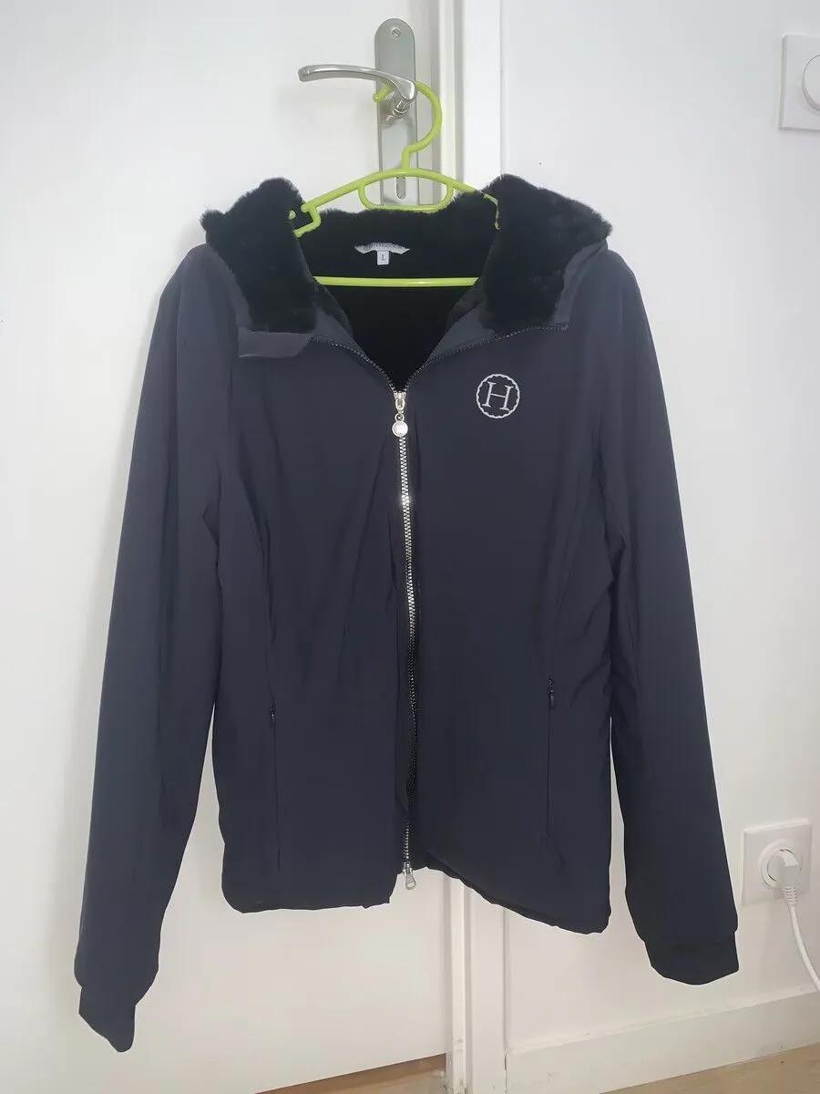Manteau HARCOUR bleu marine