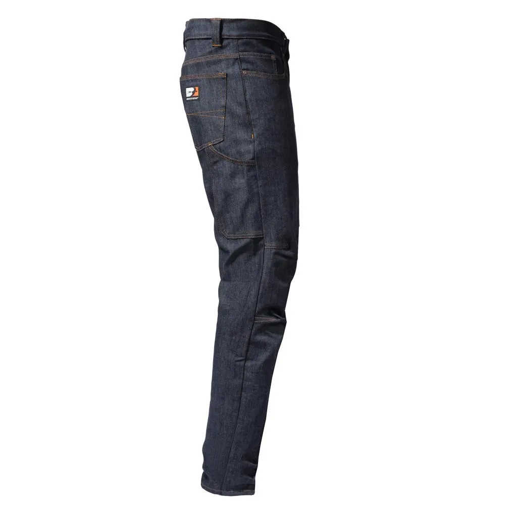 Pantalon de travail VICTORY jean brut T.40 pour bâtiment souple 