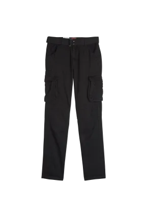 Pantalon Treillis Ceinturé Noir Schott - Homme | Citadium