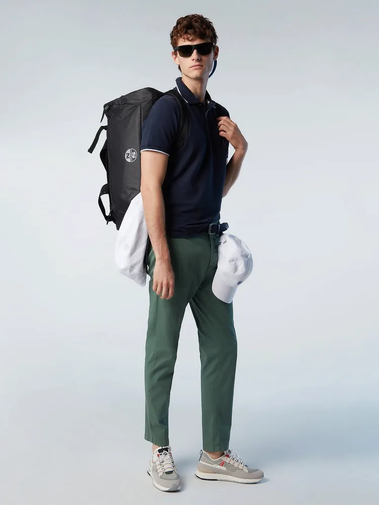 Polo North Sails Hommes SS Polo With Graphic Navy Blue