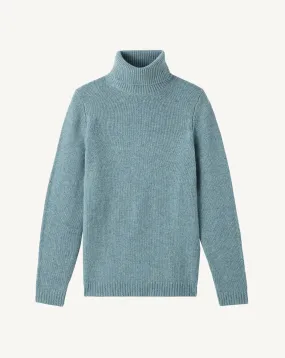 Pull col roulé