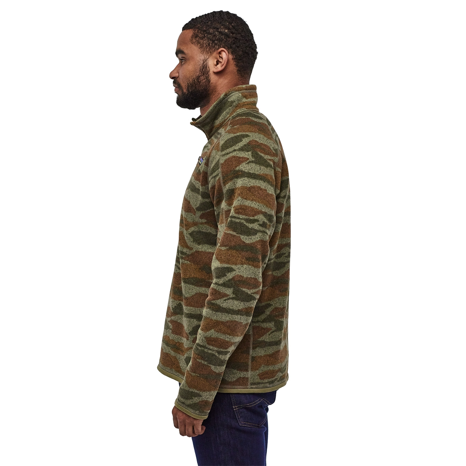 Pull Patagonia Homme Better Sweater 1/4 Zip Nouveau Green