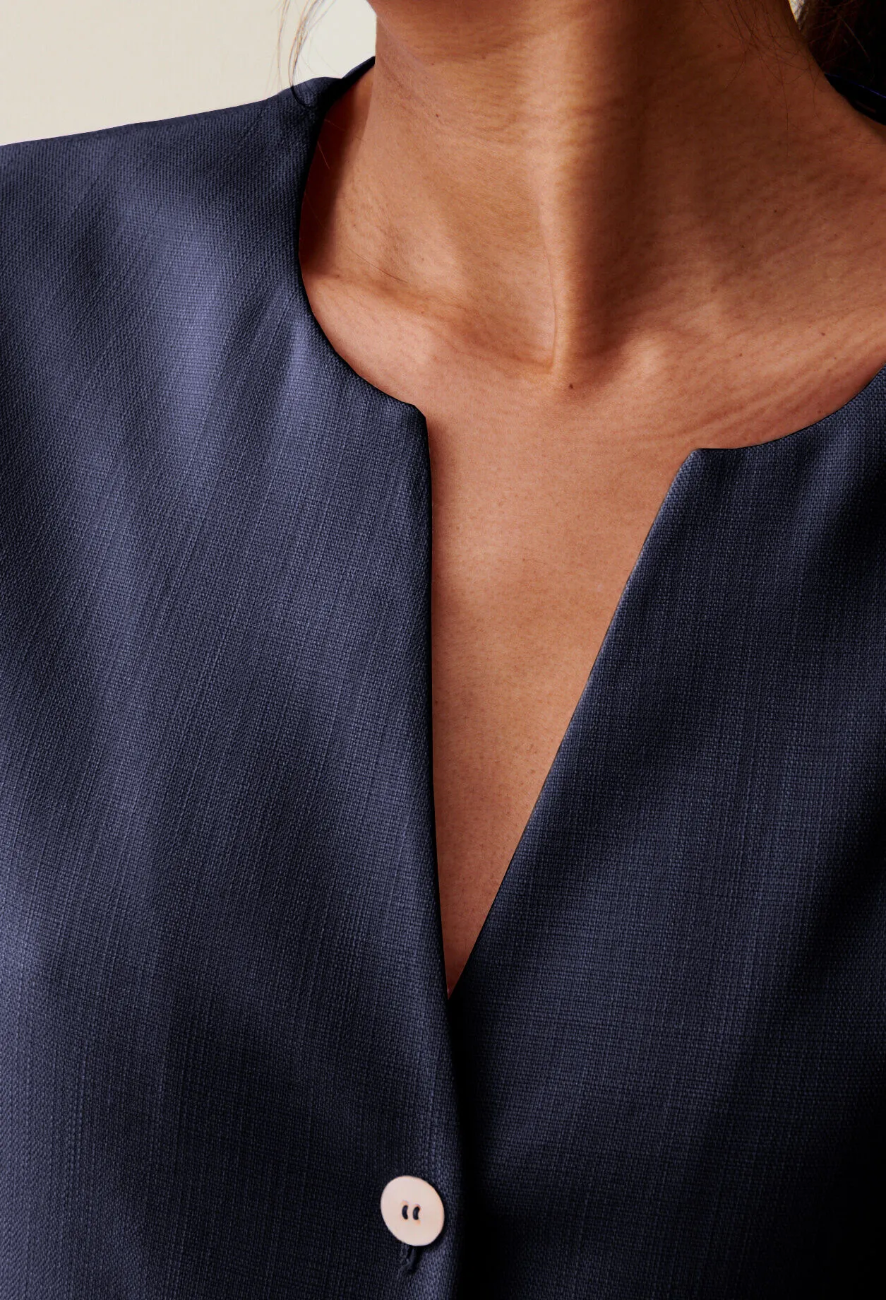 Robe courte boutonnée | Claudie FR