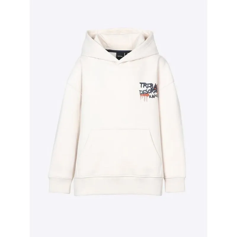 Sweat zippé à capuche colorblock 14-16 ans noir garçon - Boss | wimod