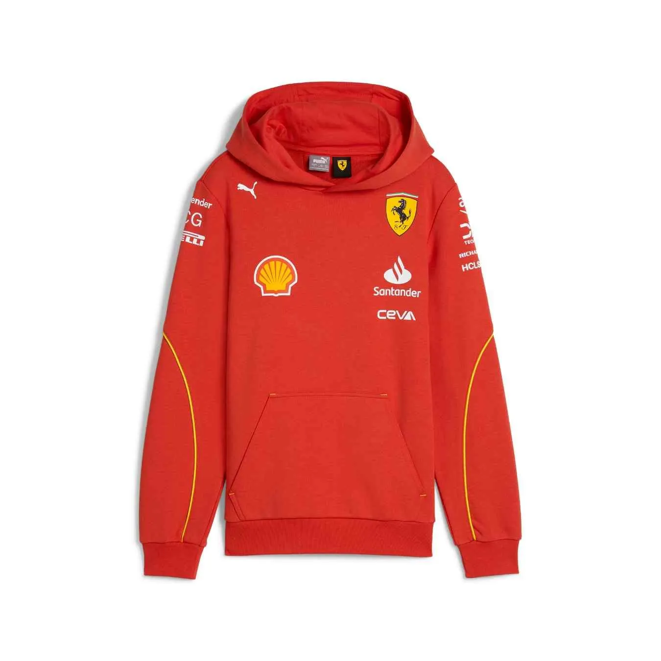 Sweat à Capuche FERRARI F1 Team Rouge pour Enfant FER24_SWE_TEA