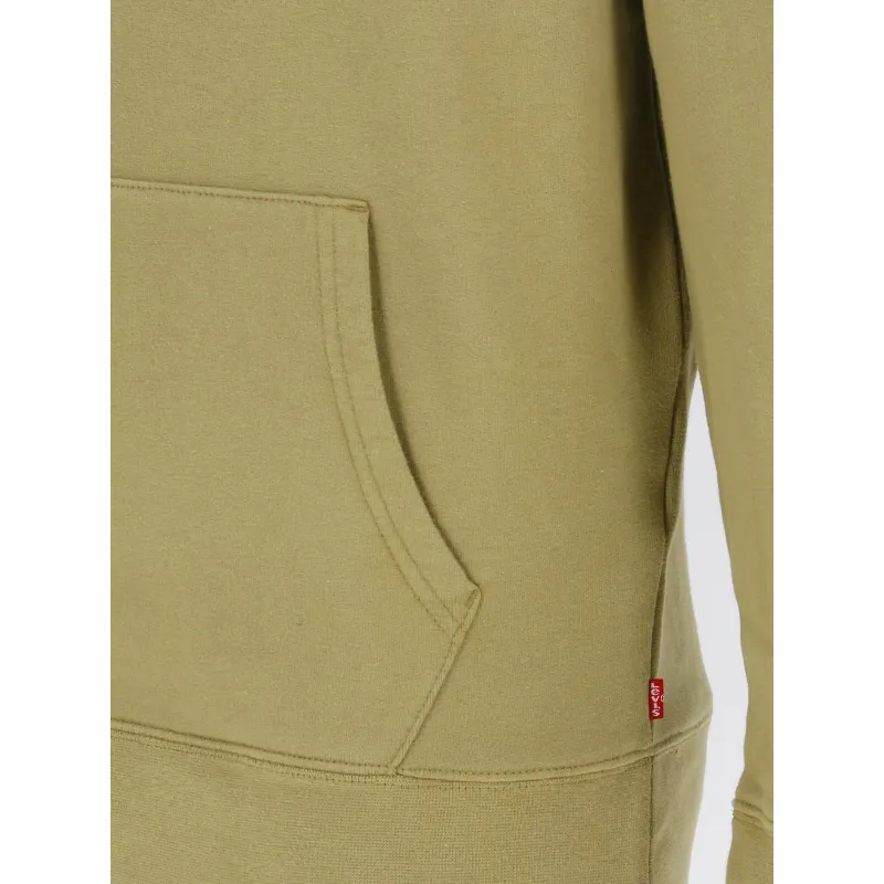 Sweat à capuche graphic vert femme - Levi's | wimod