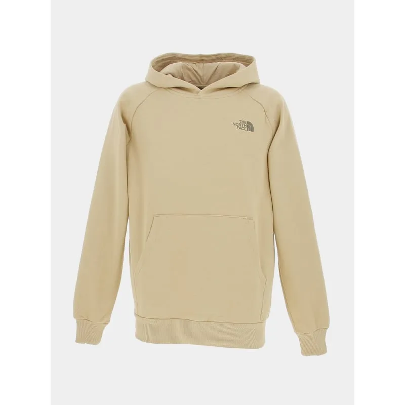 Sweat à capuche raglan redbox beige homme - The North Face | wimod