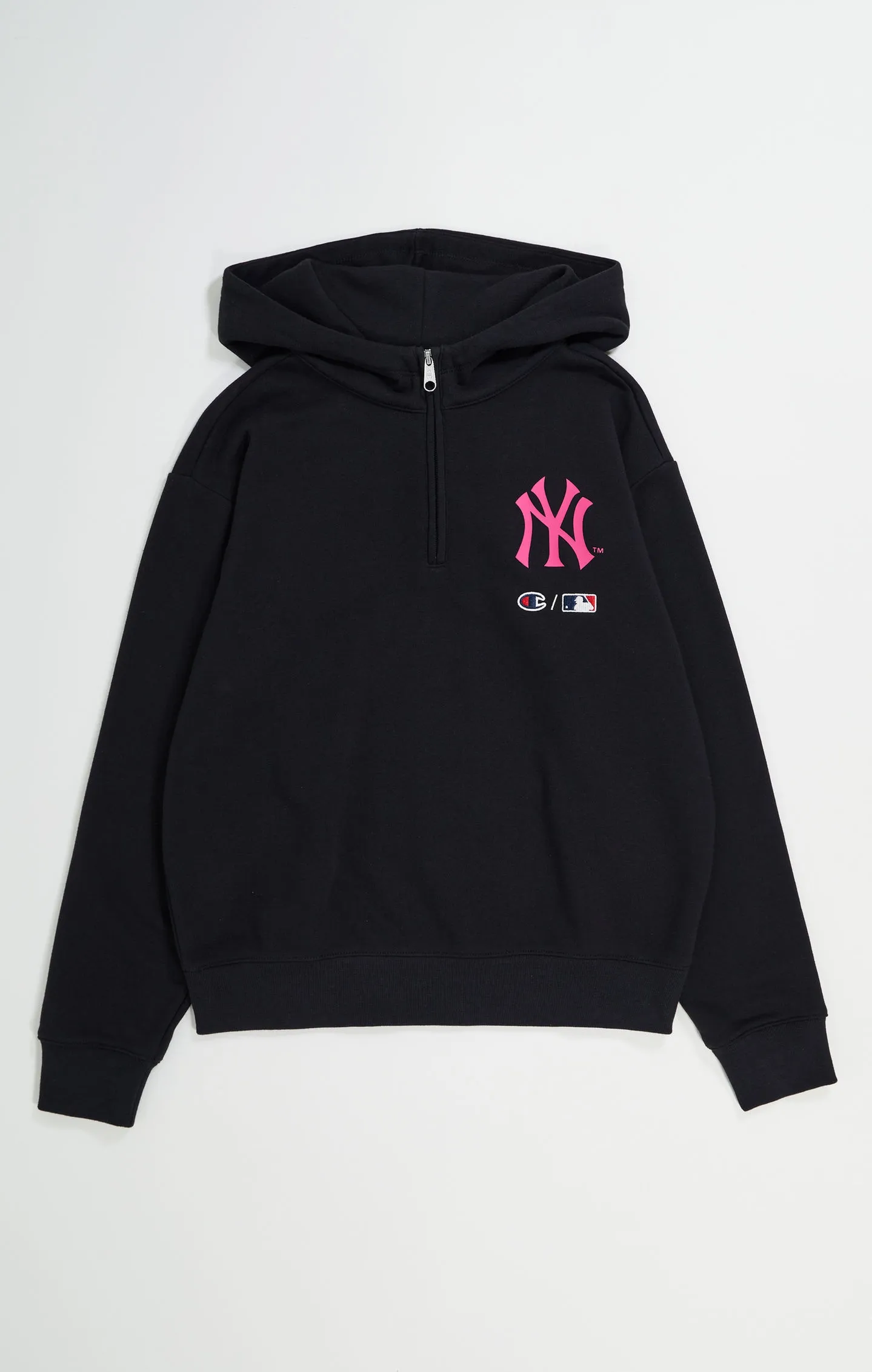 Sweatshirt boxy à capuche et écussons MLB | Champion France
