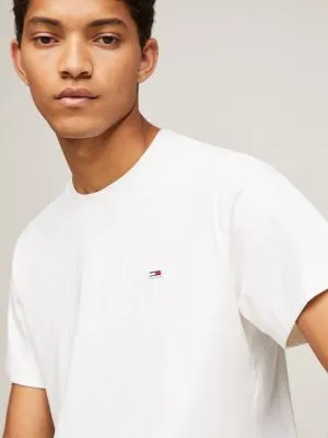 T-shirt coupe standard Classics en coton bio | Blanc | Tommy Hilfiger