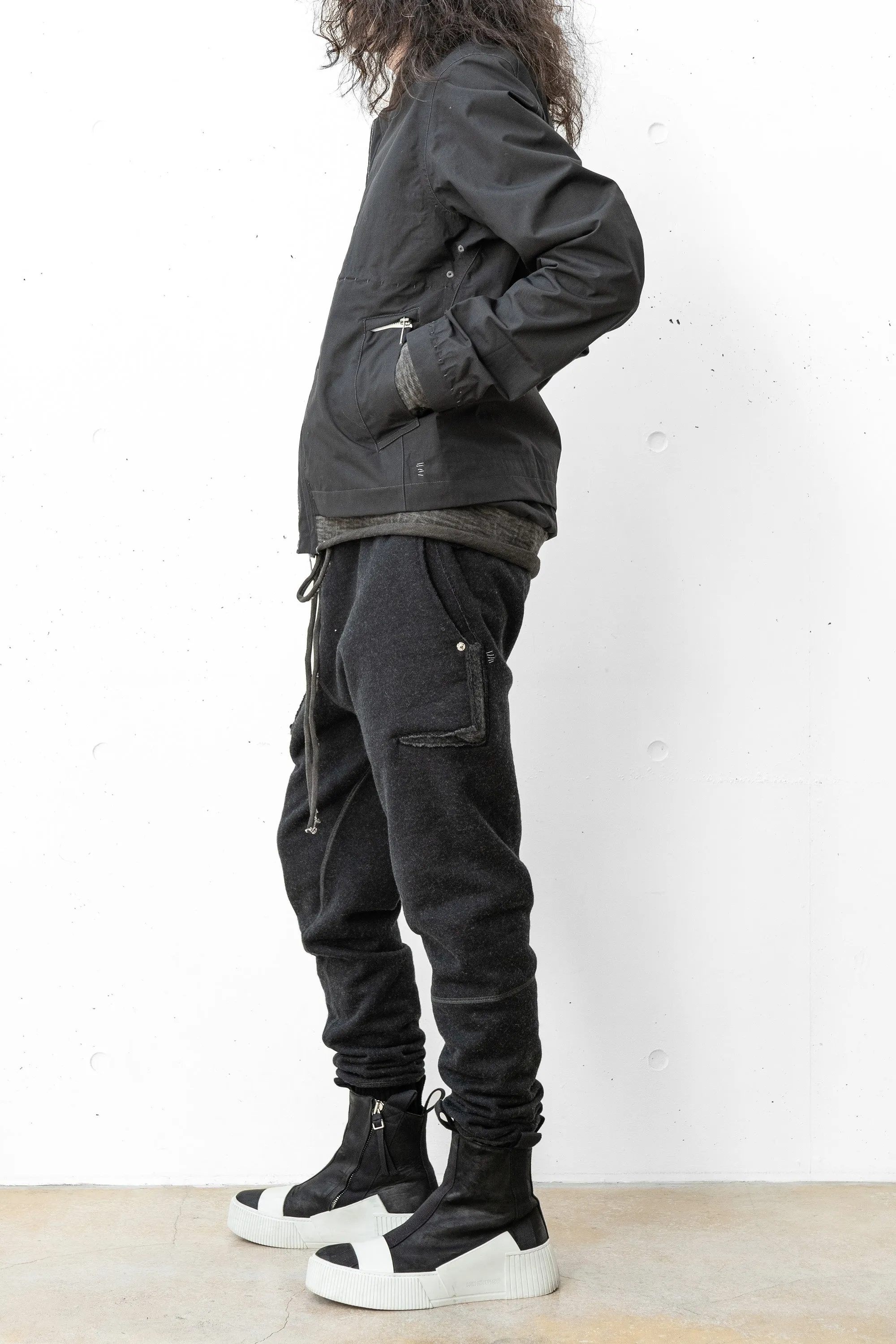 taichimurakami/SWEAT PANTS with RIB
